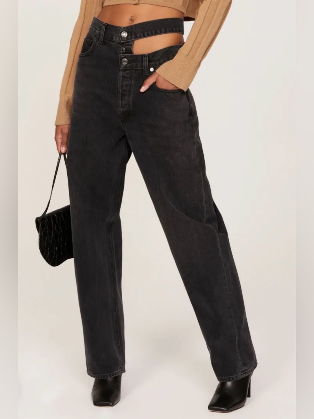 AGOLDE Broken Waistband Jean